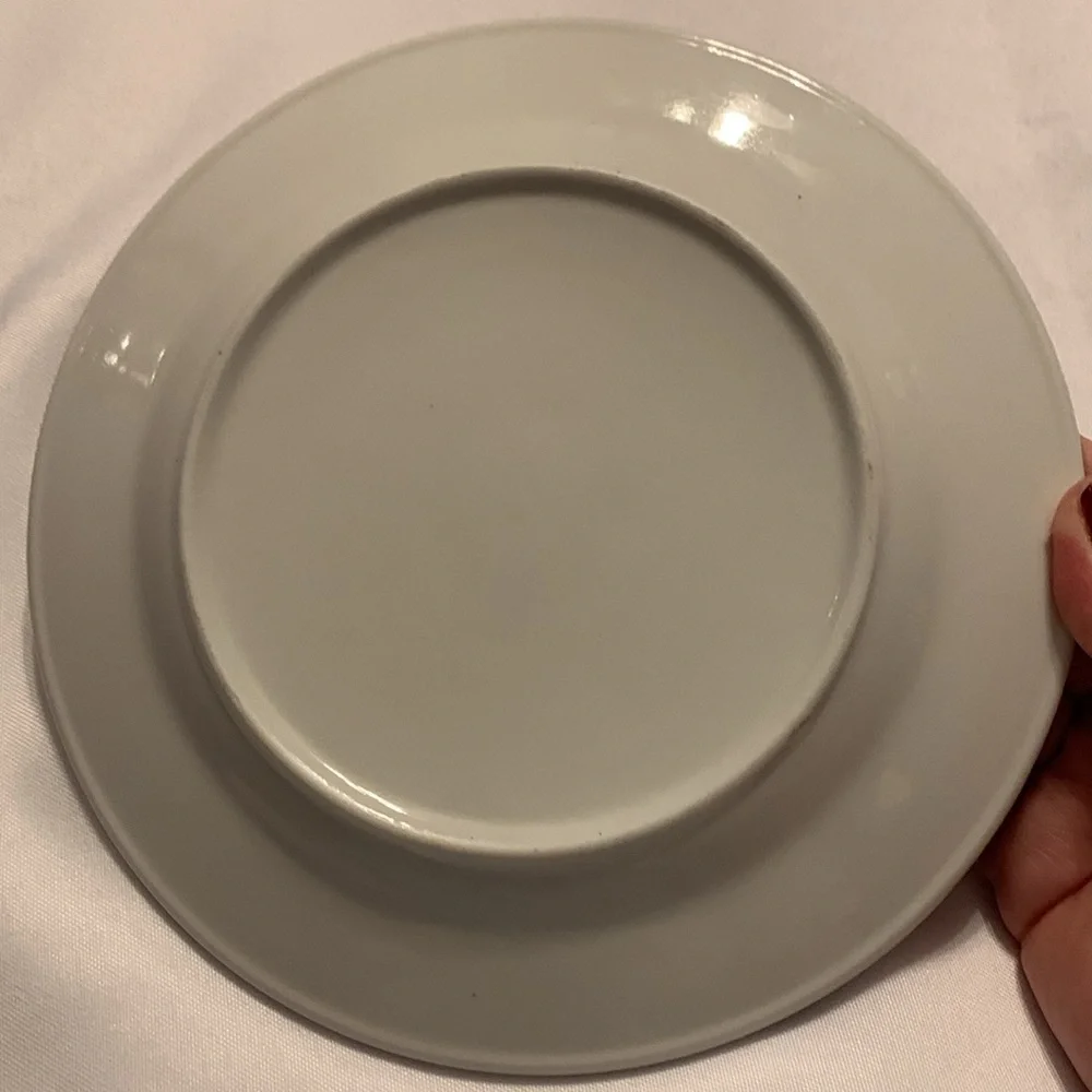 Snowman Plate, Luncheon Size